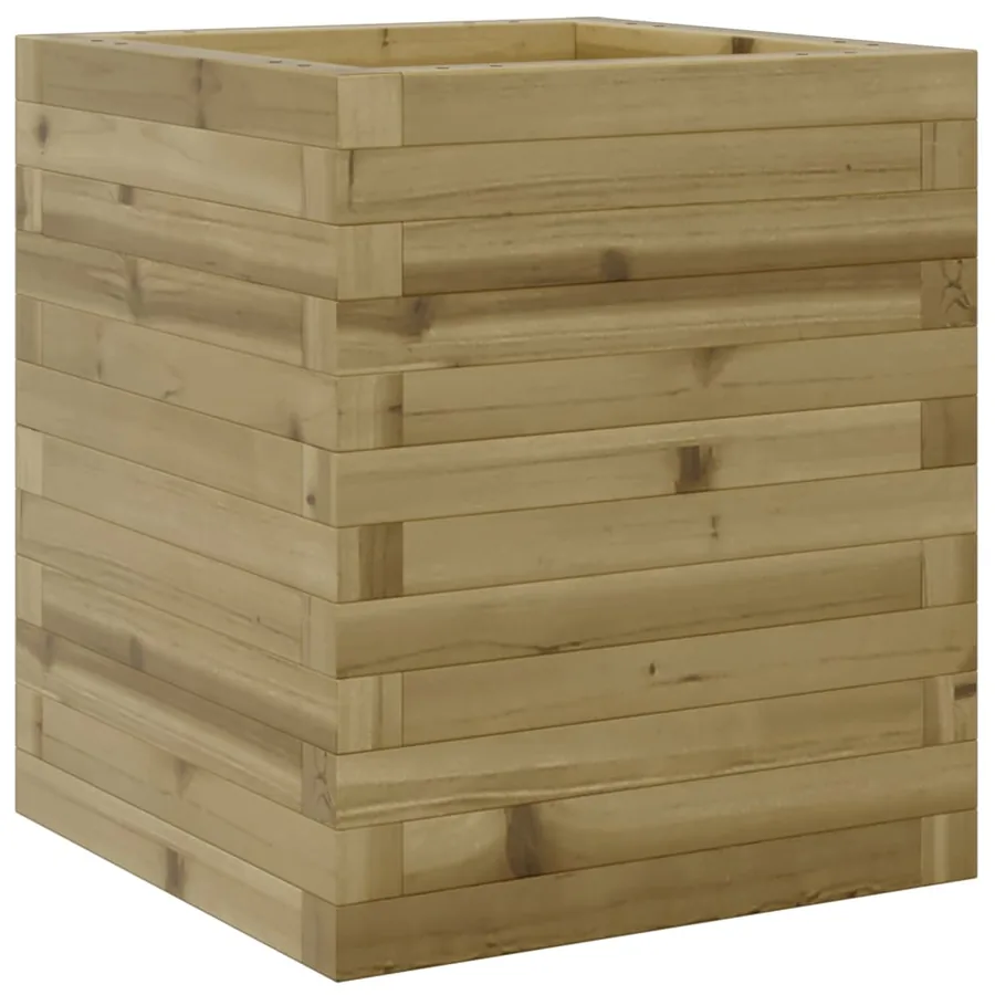 Jardinière 40x40x46 cm bois de pin imprégné - 7