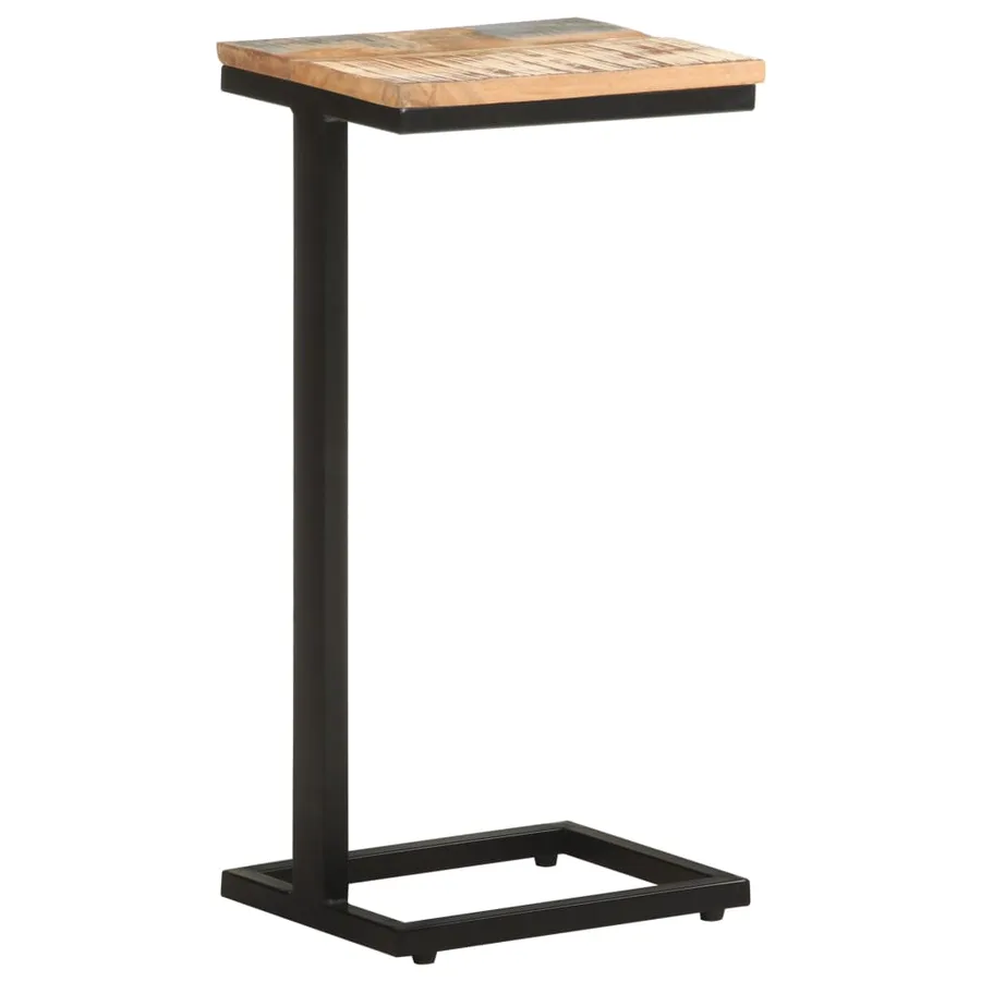 Tables d'appoint 2 pcs 31,5x24,5x64,5 cm Bois de récupération - 2