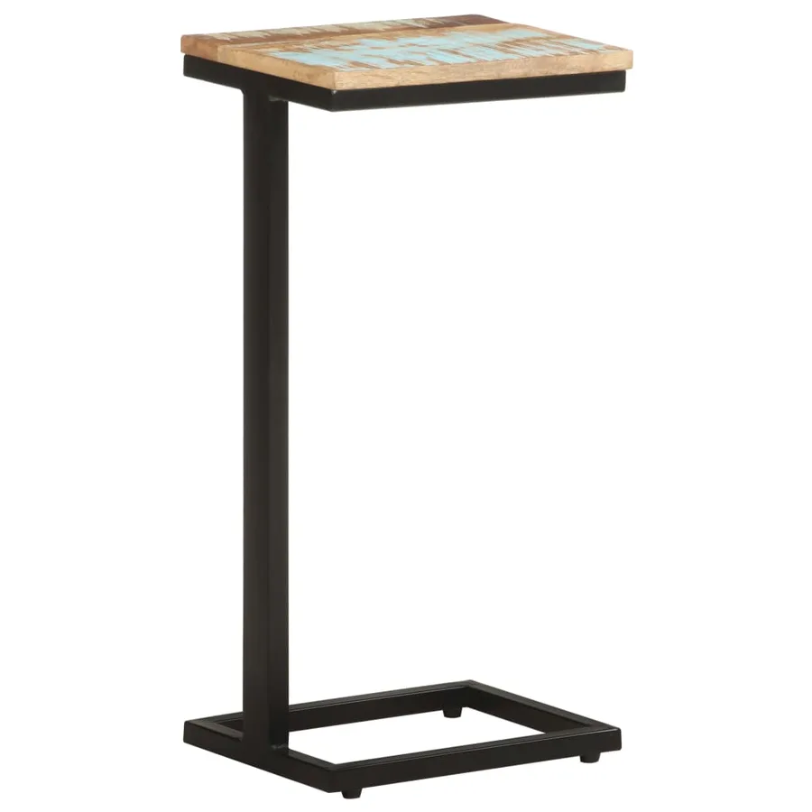 Tables d'appoint 2 pcs 31,5x24,5x64,5 cm Bois de récupération - 3