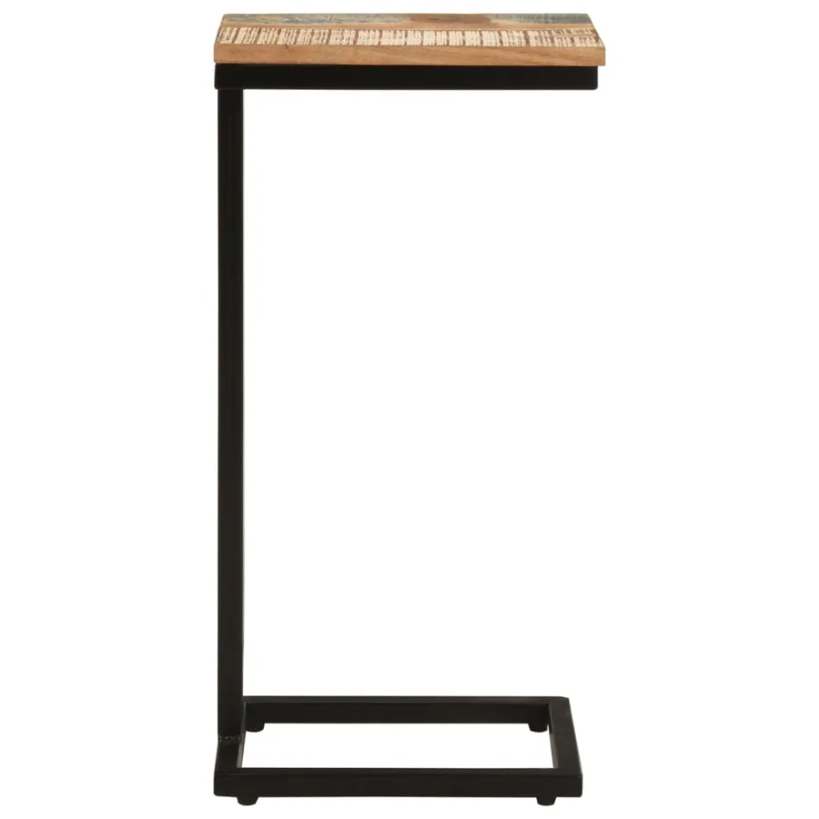 Tables d'appoint 2 pcs 31,5x24,5x64,5 cm Bois de récupération - 4