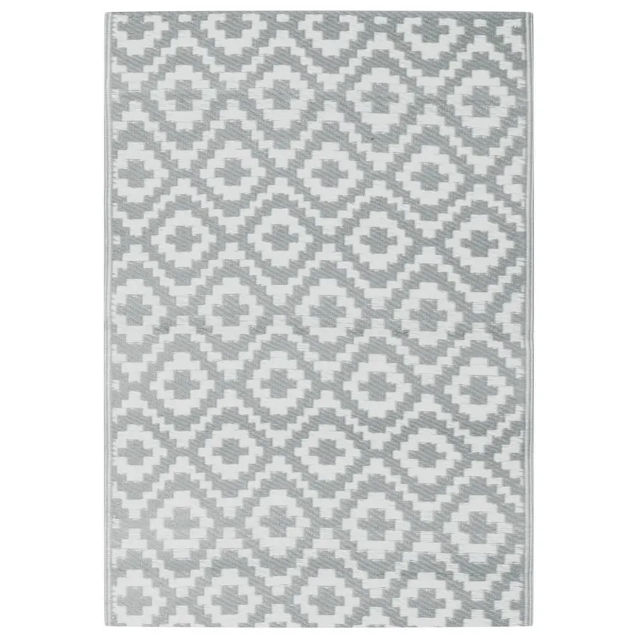 Tapis d'extérieur ARAKIL Gris 160x230 cm PP - 2