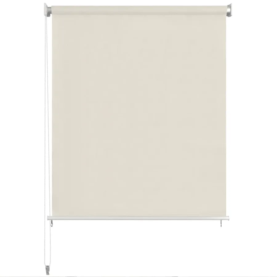 Store roulant d'extérieur 205 (l) x 140 (H) cm crème - 2