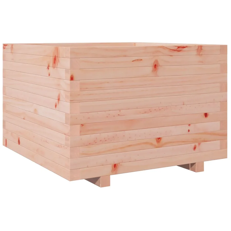 Jardinière 70x70x49,5 cm bois massif douglas - 2