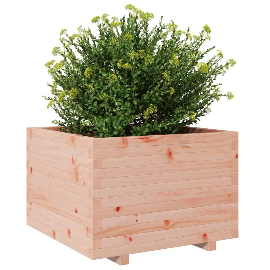 Jardinière 70x70x49,5 cm bois massif douglas - 4