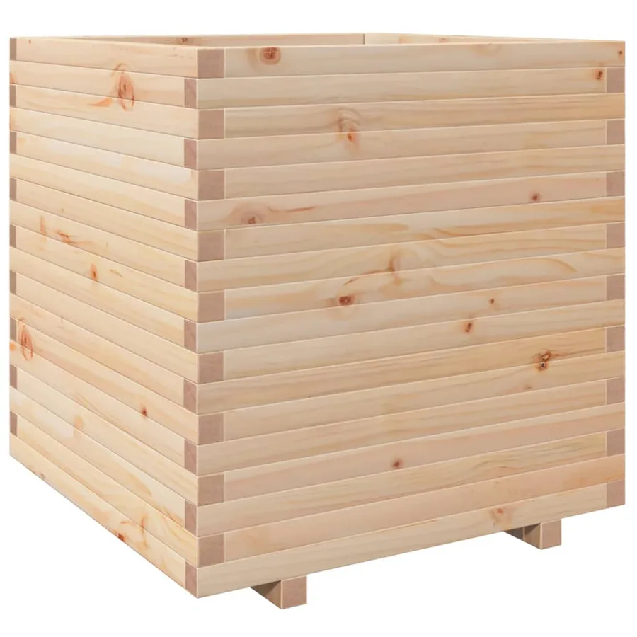 Jardinière 70x70x72,5 cm bois de pin massif - 2