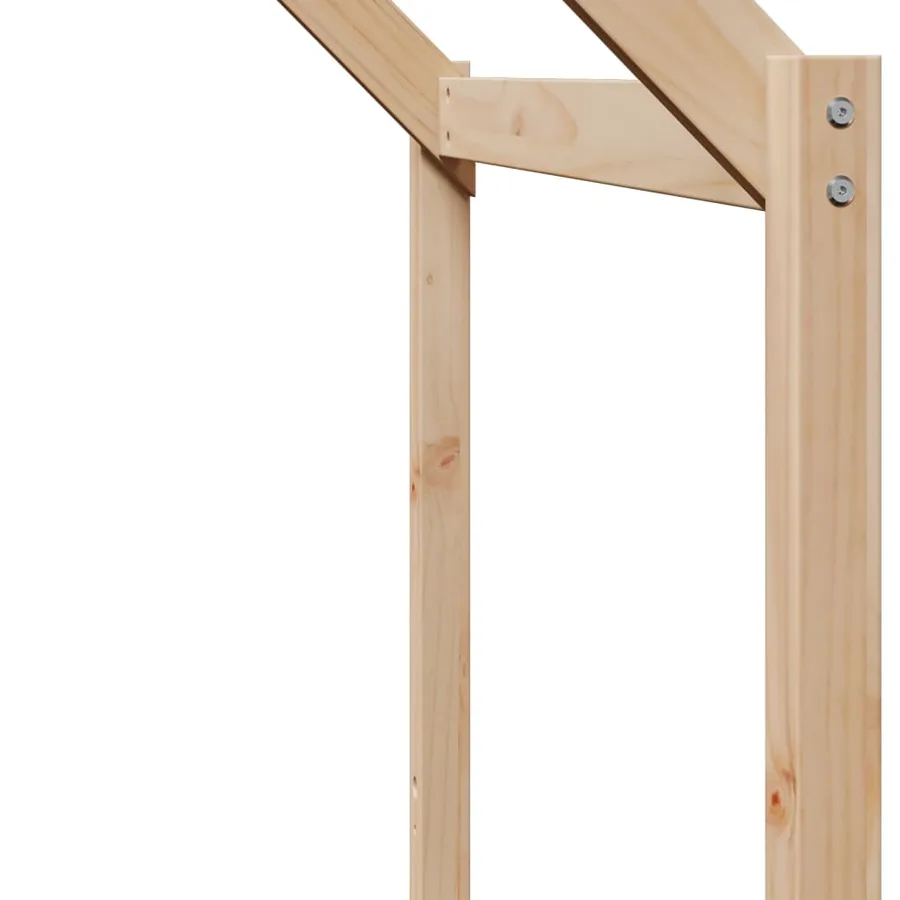 Lit superposé sans matelas 80x200 cm bois de pin massif - 10