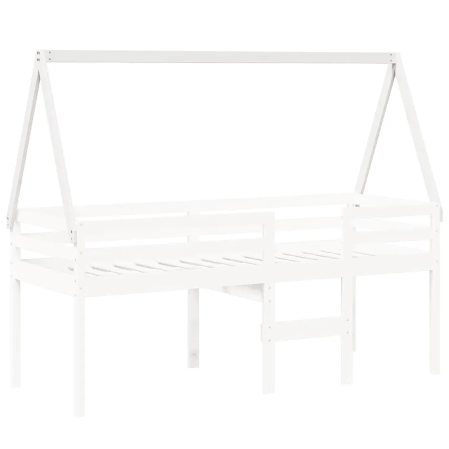 Toit de lit pour enfants 209x95,5x88 cm bois de pin massif - 3