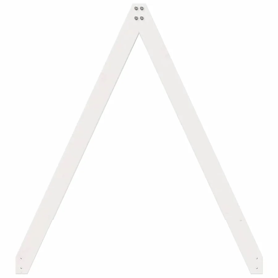 Toit de lit pour enfants 209x95,5x88 cm bois de pin massif - 5
