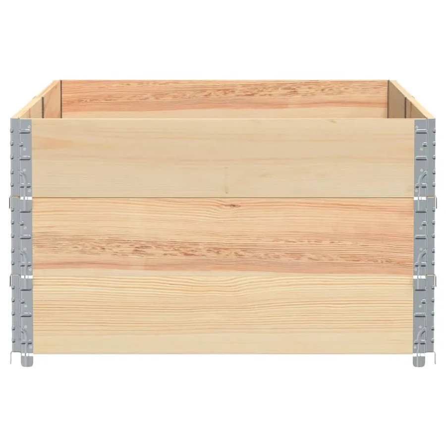 Jardinière 150x100 cm bois de pin massif - 4
