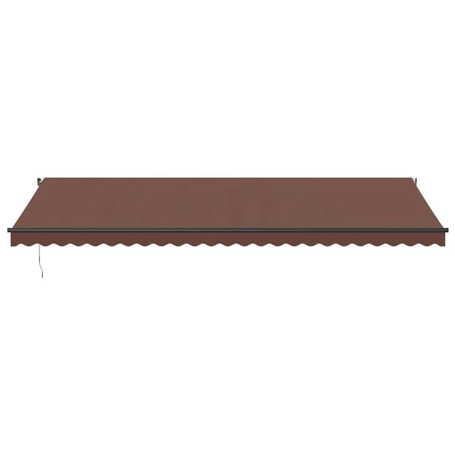Auvent rétractable automatique marron 600x350 cm - 3