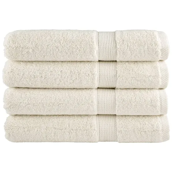 Serviettes de qualité supérieure SOLUND 4 pcs crème 600 g/m²