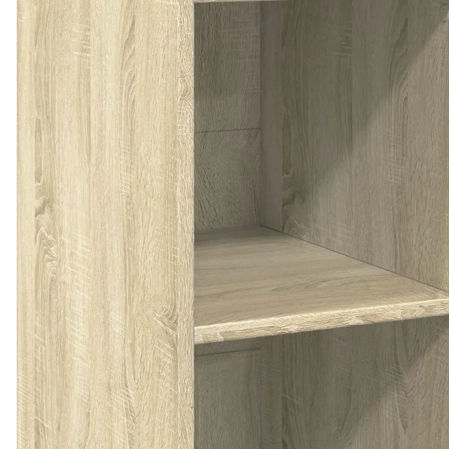 Buffet chêne sonoma 30x41x124 cm bois d'ingénierie - 7