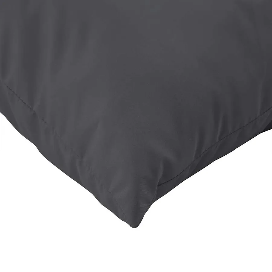 Coussins de palette lot de 2 anthracite mélangé tissu - 7