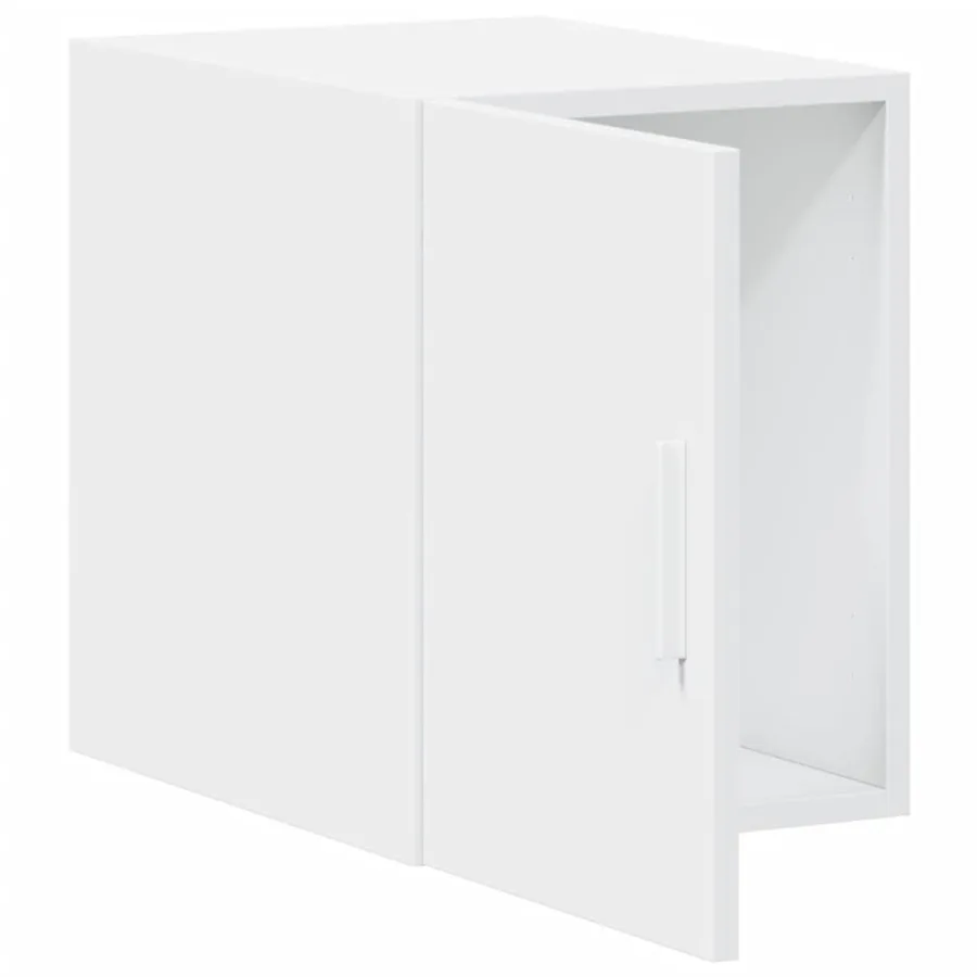 Armoire murale blanc 30x42,5x40 cm bois d'ingénierie - 8
