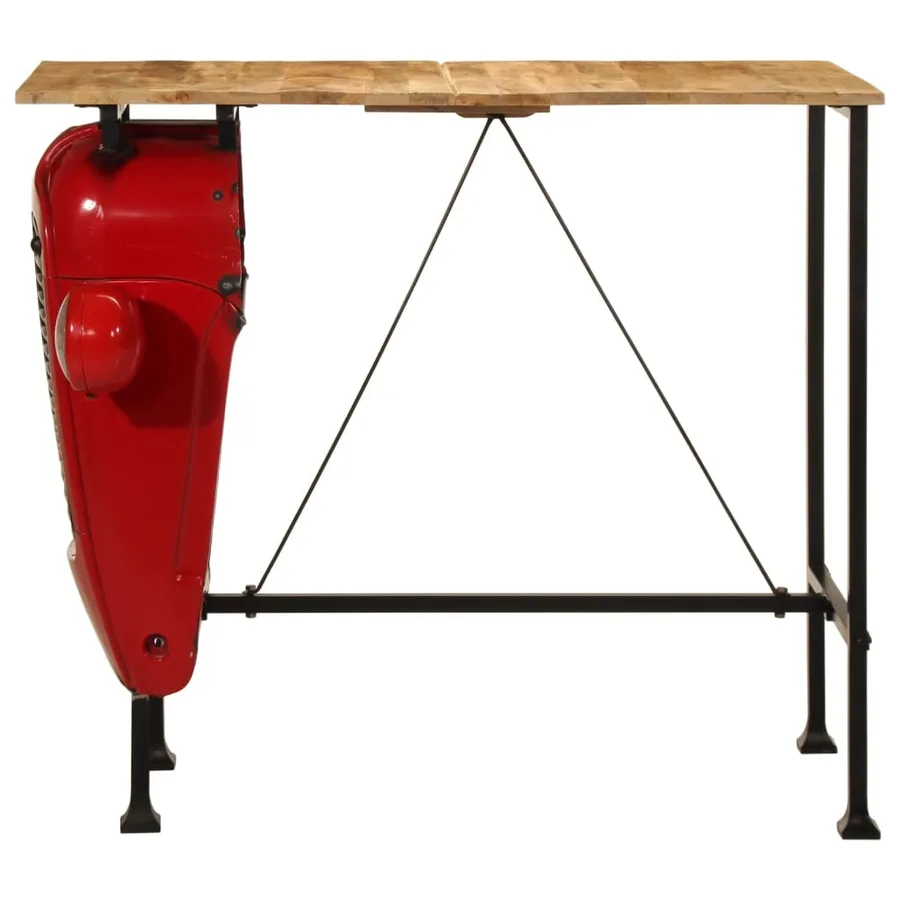 Ensemble de bar 5 pcs bois de manguier massif - 3