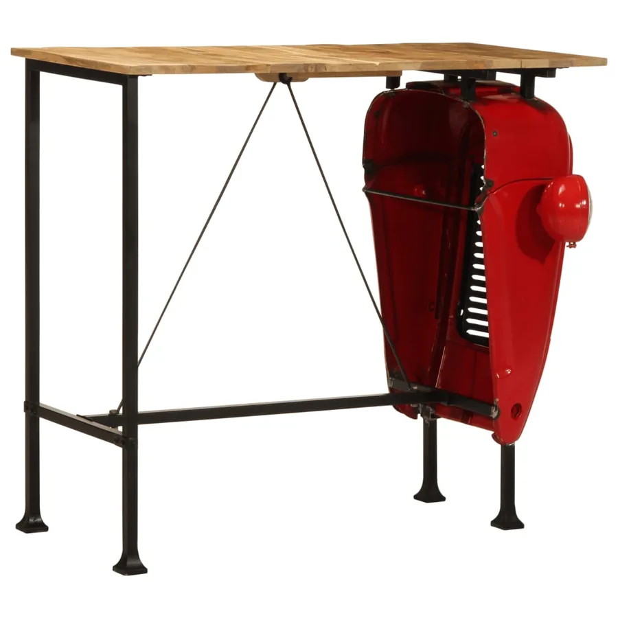 Ensemble de bar 5 pcs bois de manguier massif - 5