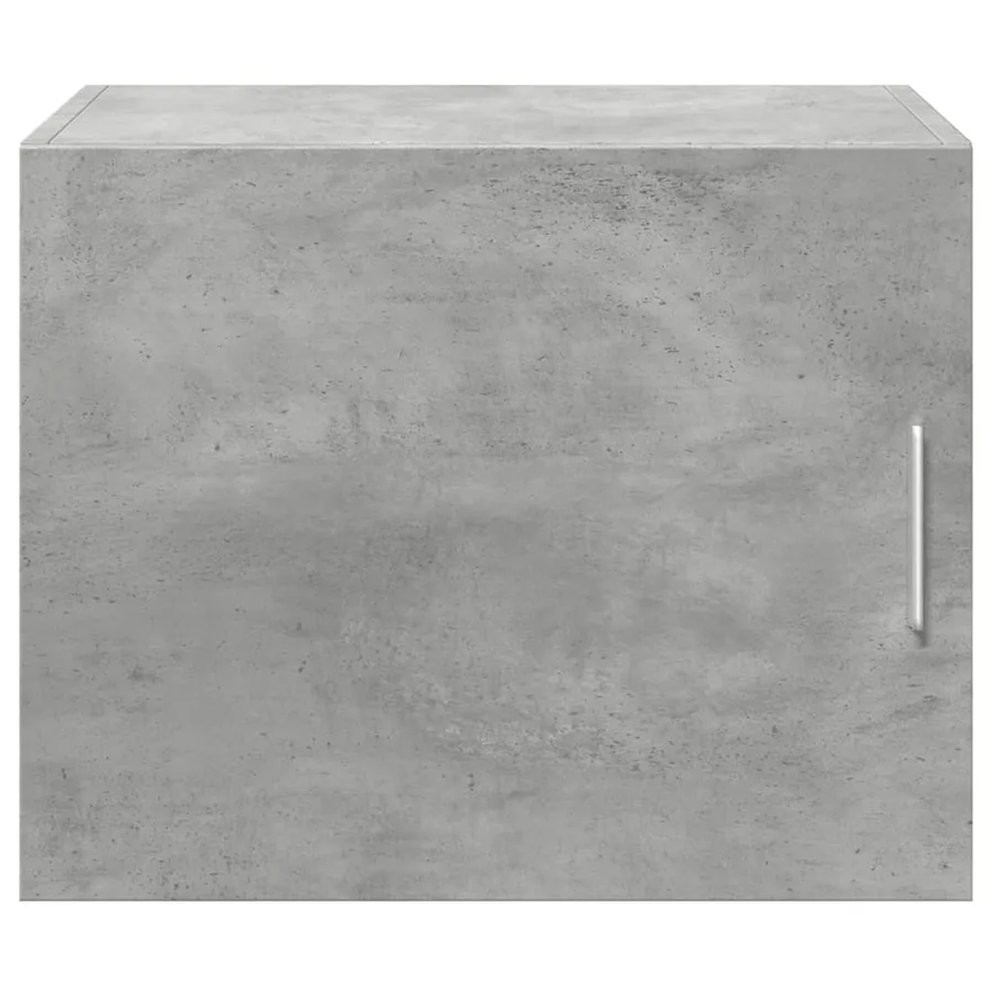Armoire murale gris béton 50x42,5x40 cm bois d'ingénierie - 4
