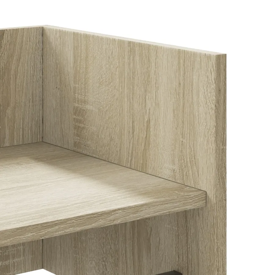 Étagère murale chêne sonoma 70,5x35x30,5 cm bois d'ingénierie - 7