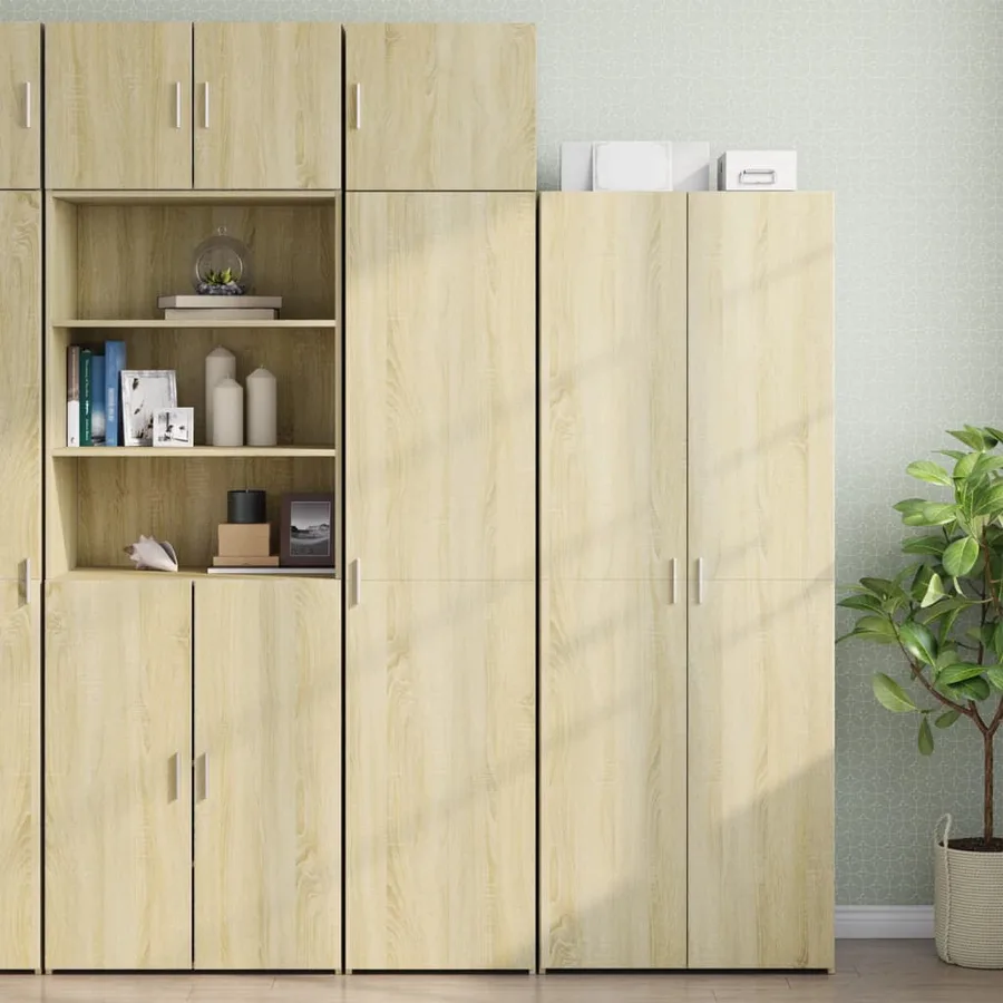 Armoire murale chêne sonoma 45x42,5x40 cm bois d'ingénierie - 3