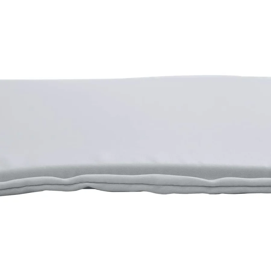 Coussins de siège de jardin lot de 2 gris clair 45x45x2cm carré - 7