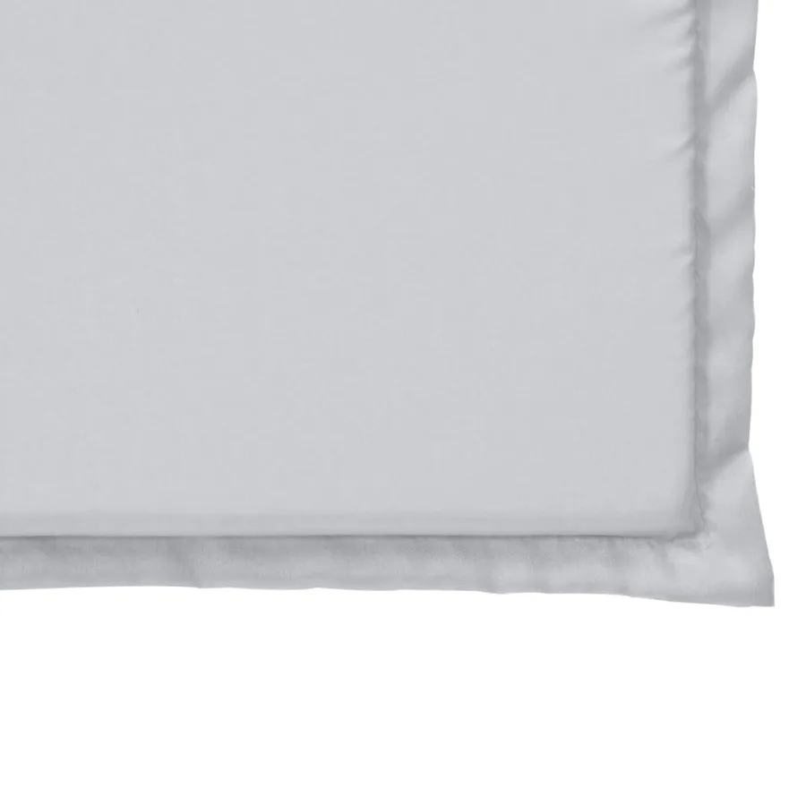 Coussins de siège de jardin lot de 2 gris clair 45x45x2cm carré - 8