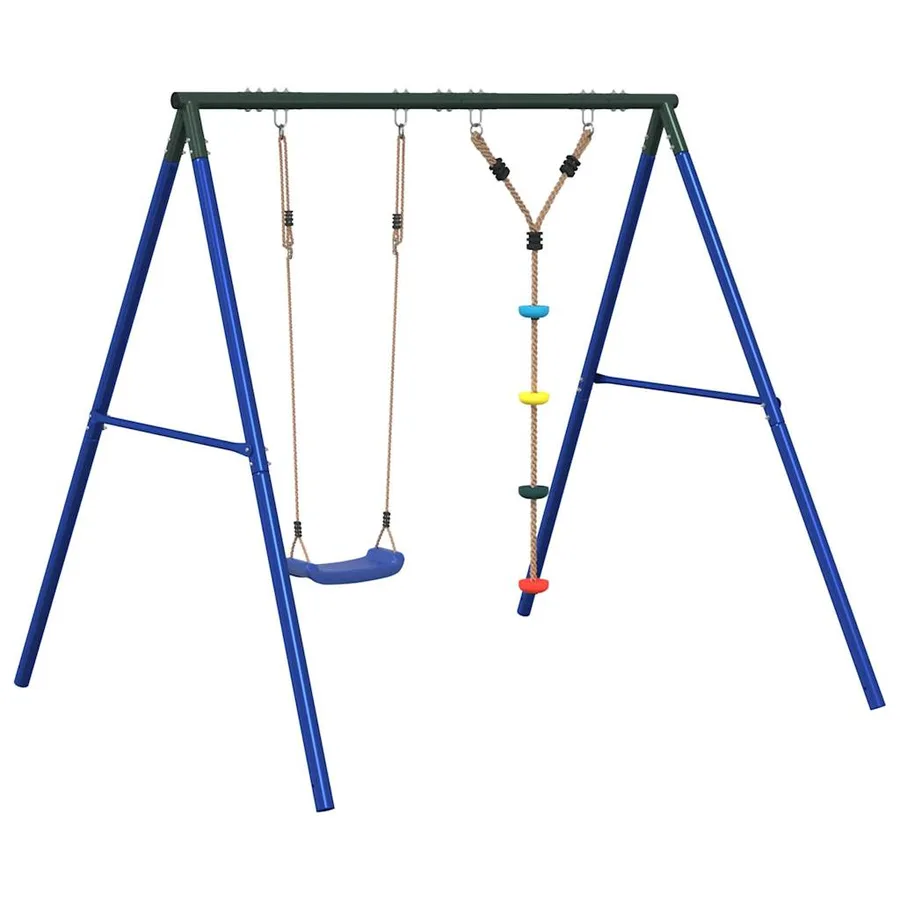 Ensemble balançoire d'extérieur balançoire et corde à disques - 2