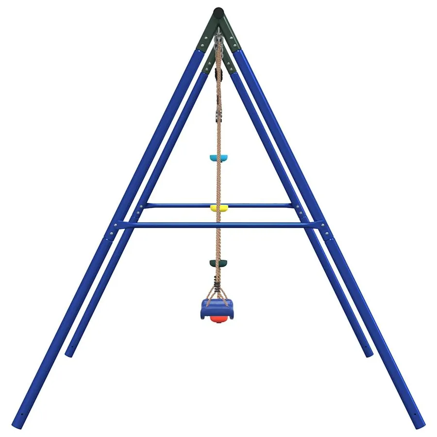 Ensemble balançoire d'extérieur balançoire et corde à disques - 4