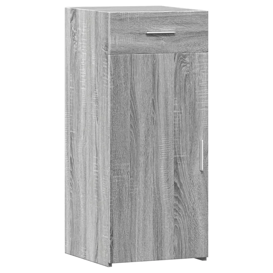 Buffet sonoma gris 40x42,5x93 cm bois d'ingénierie - 2