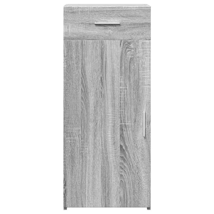 Buffet sonoma gris 40x42,5x93 cm bois d'ingénierie - 4