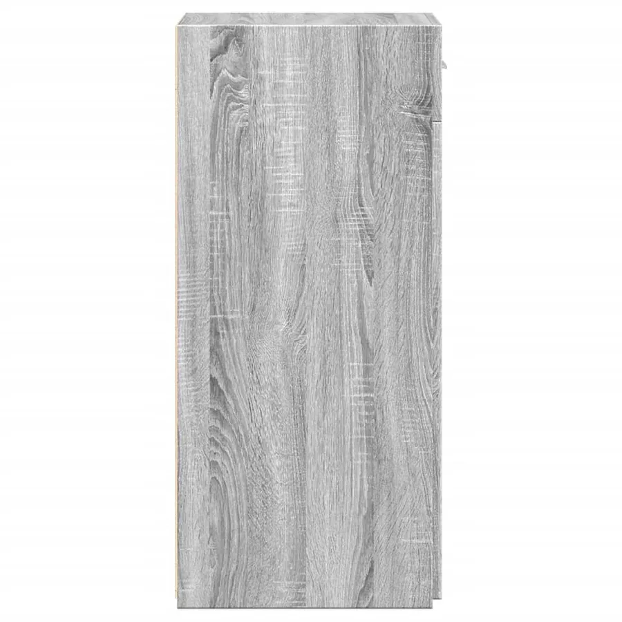 Buffet sonoma gris 40x42,5x93 cm bois d'ingénierie - 5