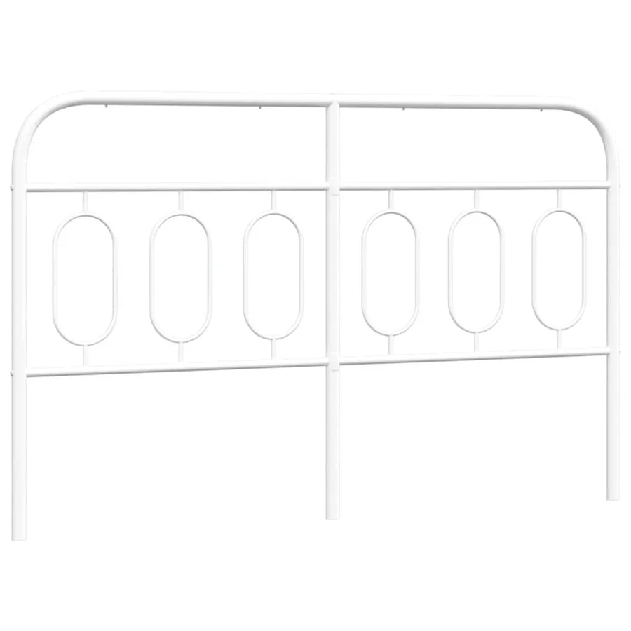 Tête de lit de remplacement métal blanc 140 cm - 2