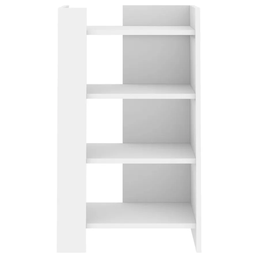 Buffet blanc 45x35x75 cm bois d'ingénierie - 4