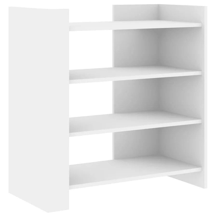 Buffet blanc 73,5x35x75 cm bois d’ingénierie - 2
