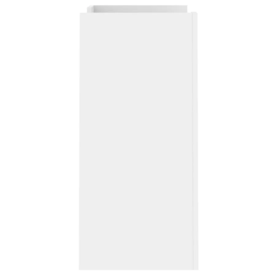 Buffet blanc 73,5x35x75 cm bois d’ingénierie - 5