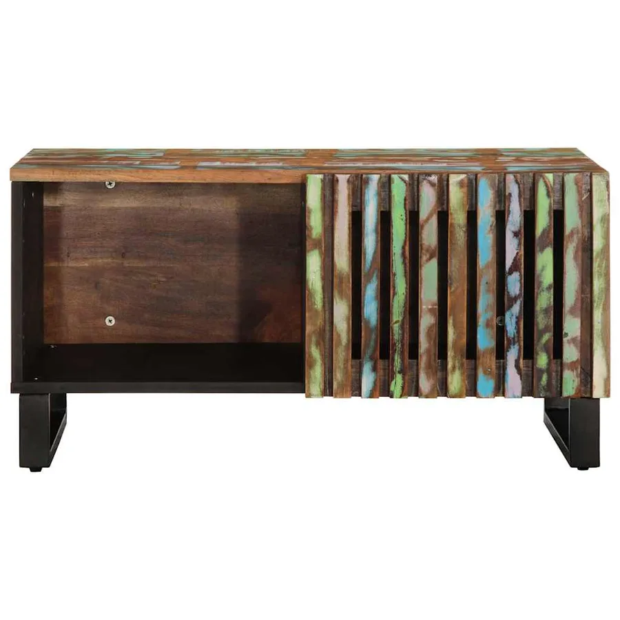 Table basse 80x51x40 cm bois massif d'acacia - 2