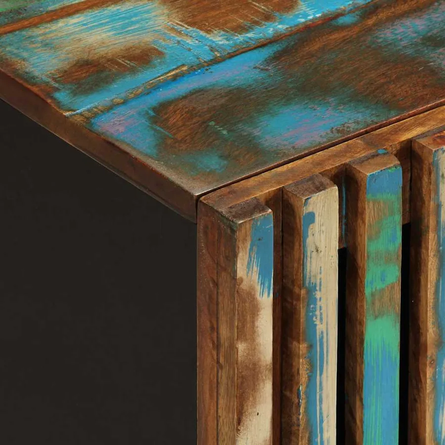 Table basse 80x51x40 cm bois massif d'acacia - 7