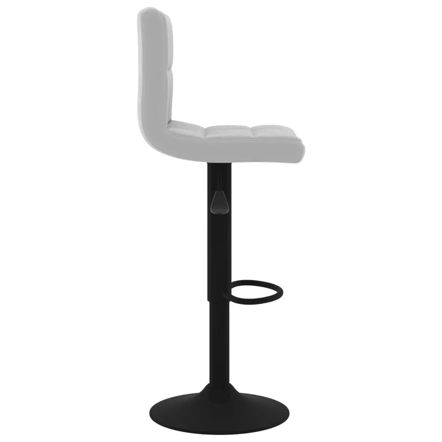 Tabouret de bar Gris clair Velours - 4