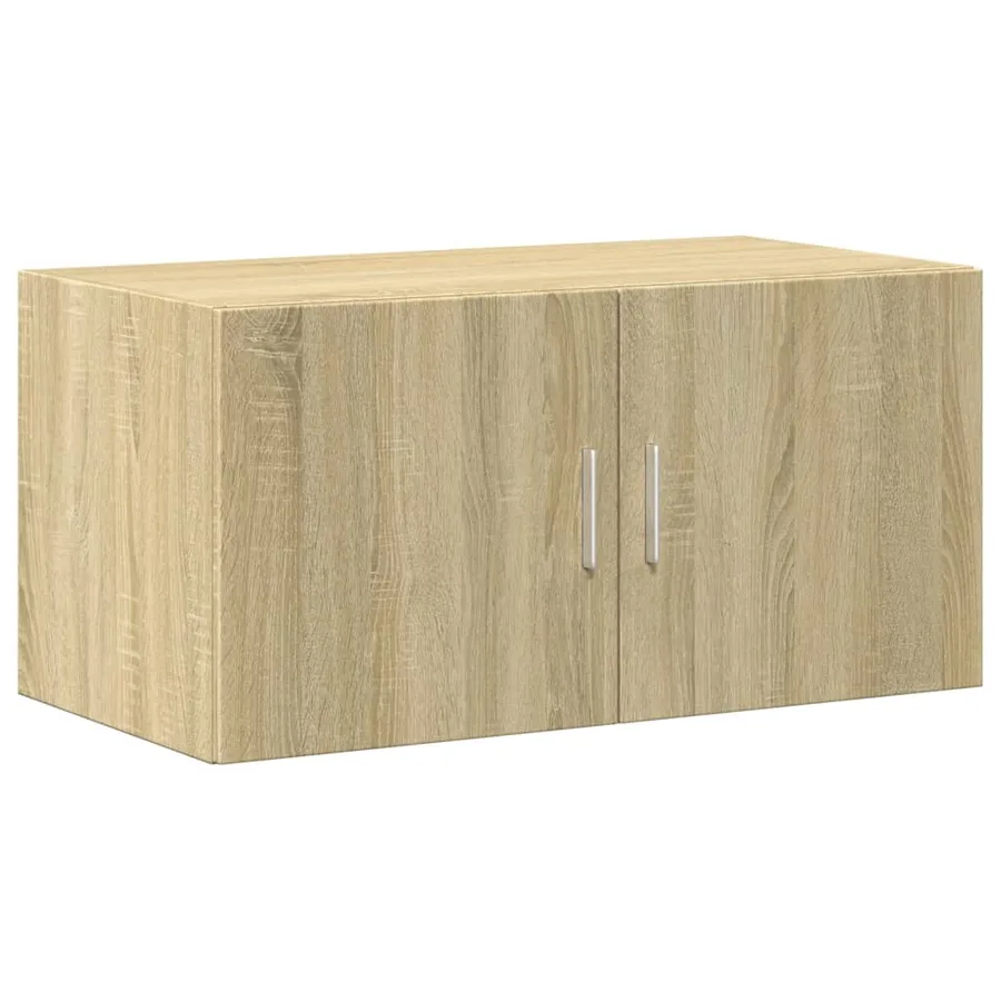 Armoire murale chêne sonoma 80x42,5x40 cm bois d'ingénierie - 2