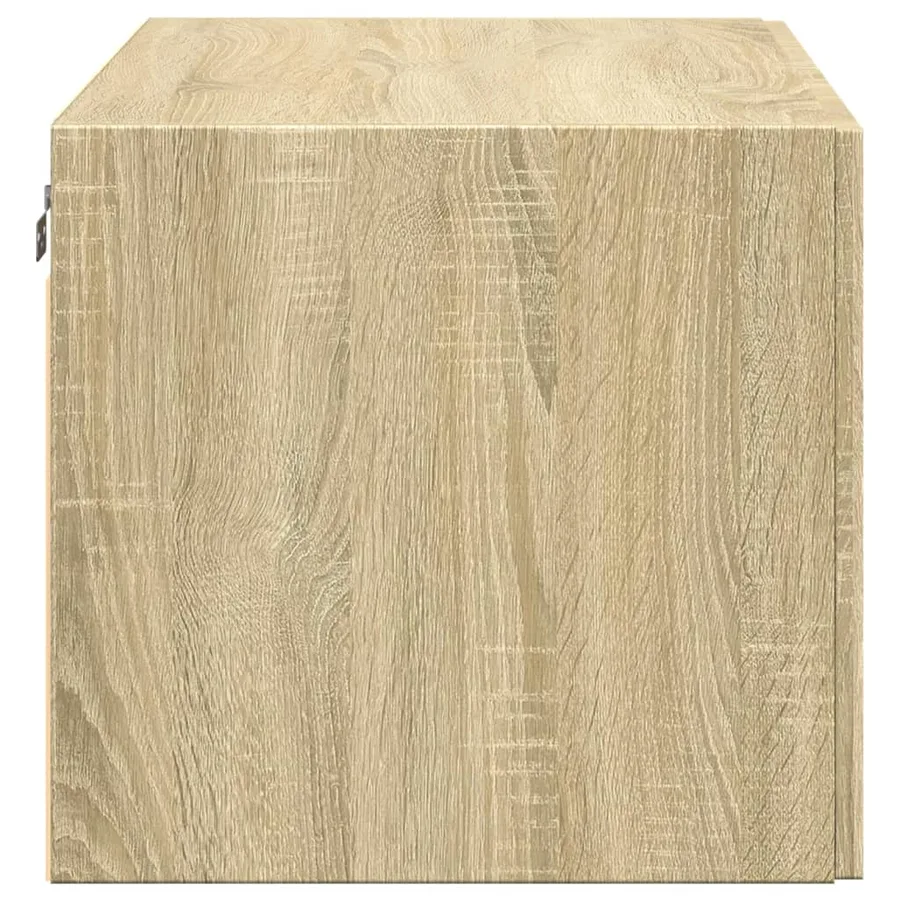 Armoire murale chêne sonoma 80x42,5x40 cm bois d'ingénierie - 5