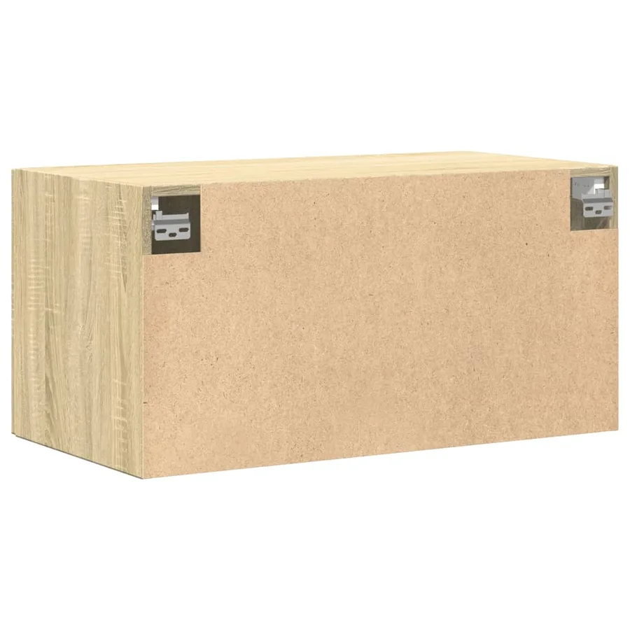 Armoire murale chêne sonoma 80x42,5x40 cm bois d'ingénierie - 6