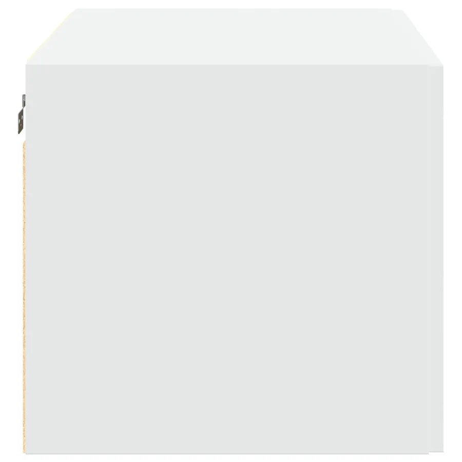 Armoire murale blanc 80x42,5x40 cm bois d'ingénierie - 5
