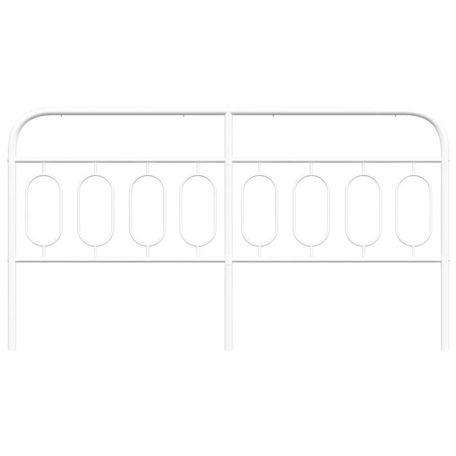 Tête de lit de remplacement métal blanc 183 cm - 4