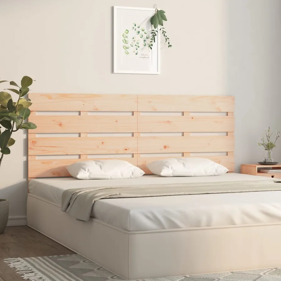 Tête de lit 180x3x80 cm Bois massif de pin - 3
