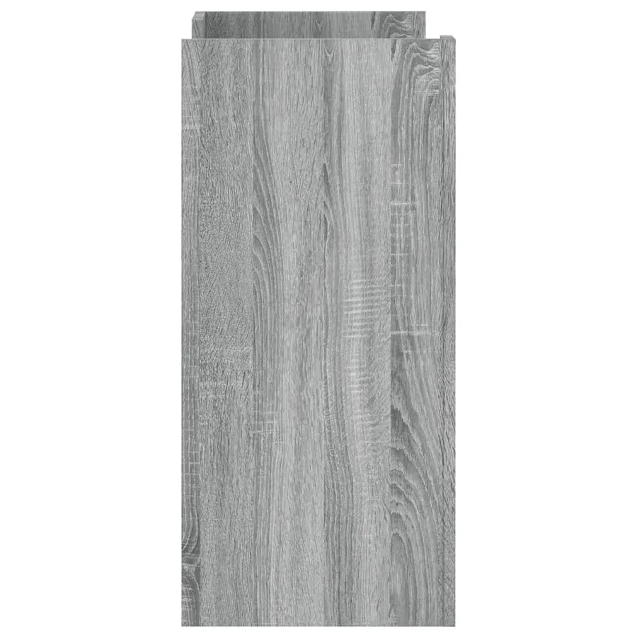 Buffet sonoma gris 73,5x35x75 cm bois d'ingénierie - 5
