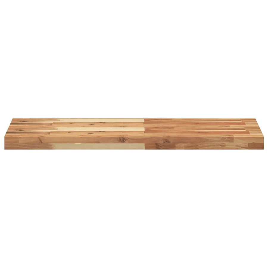 Étagères flottantes 2 pcs 100x30x4 cm acacia massif à l'huile - 4