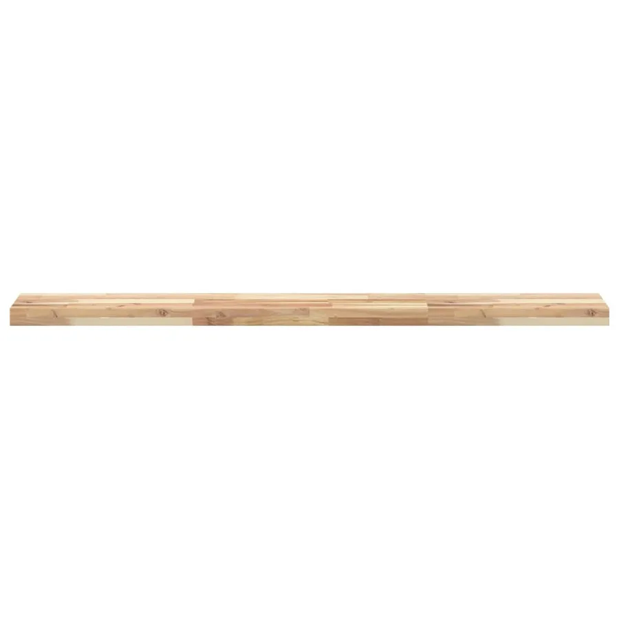 Étagères flottantes 4 pcs 120x20x4 cm acacia massif non traité - 4