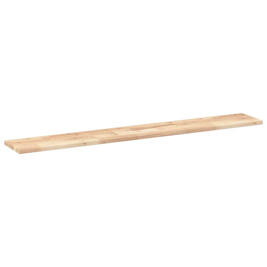 Étagères flottantes 3 pcs 120x20x2 cm acacia massif non traité - 6