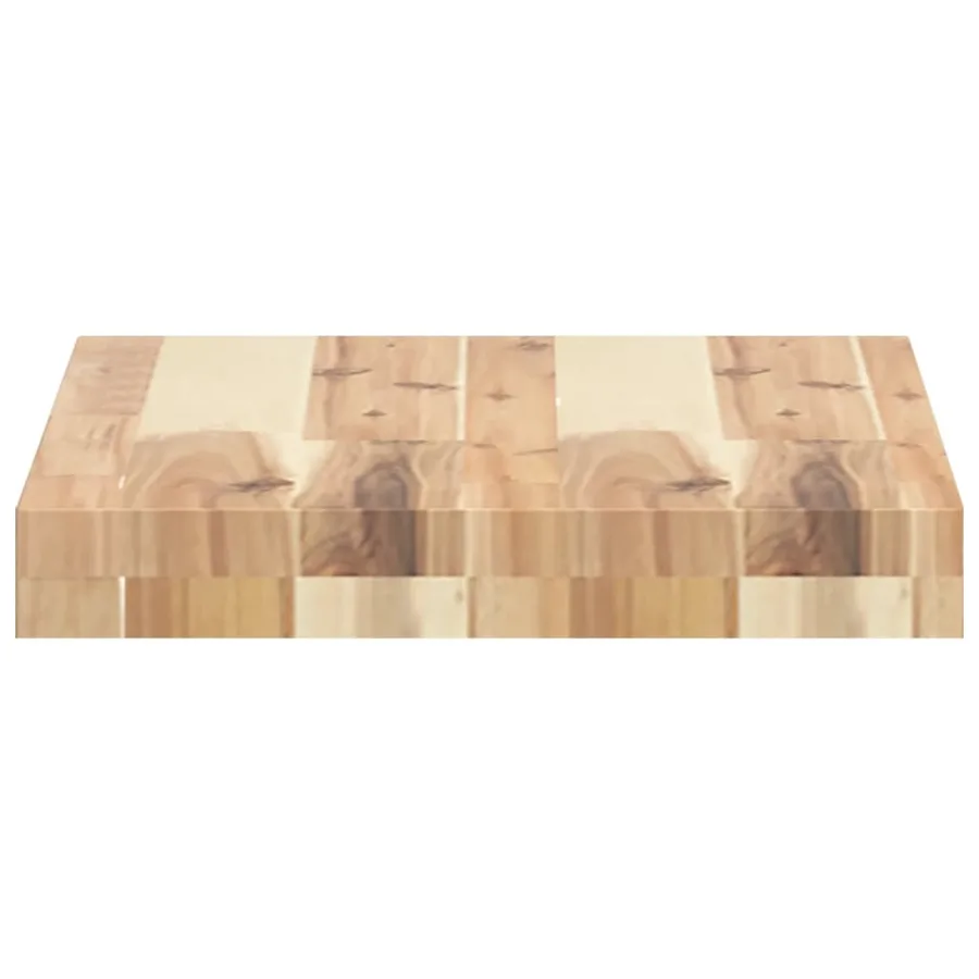 Étagères flottantes 2 pcs 60x30x4 cm acacia massif non traité - 5