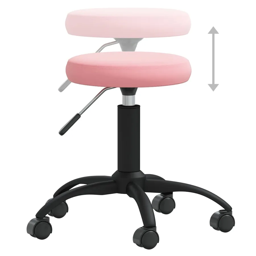 Chaise de salle à manger Rose Velours - 4
