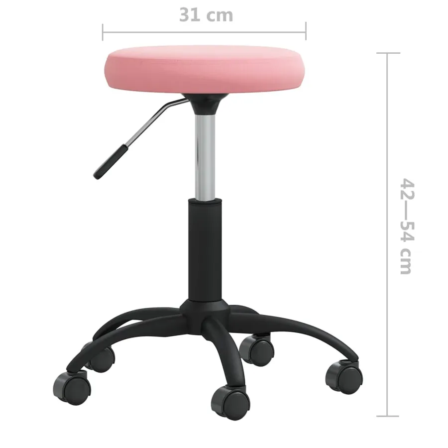 Chaise de salle à manger Rose Velours - 6